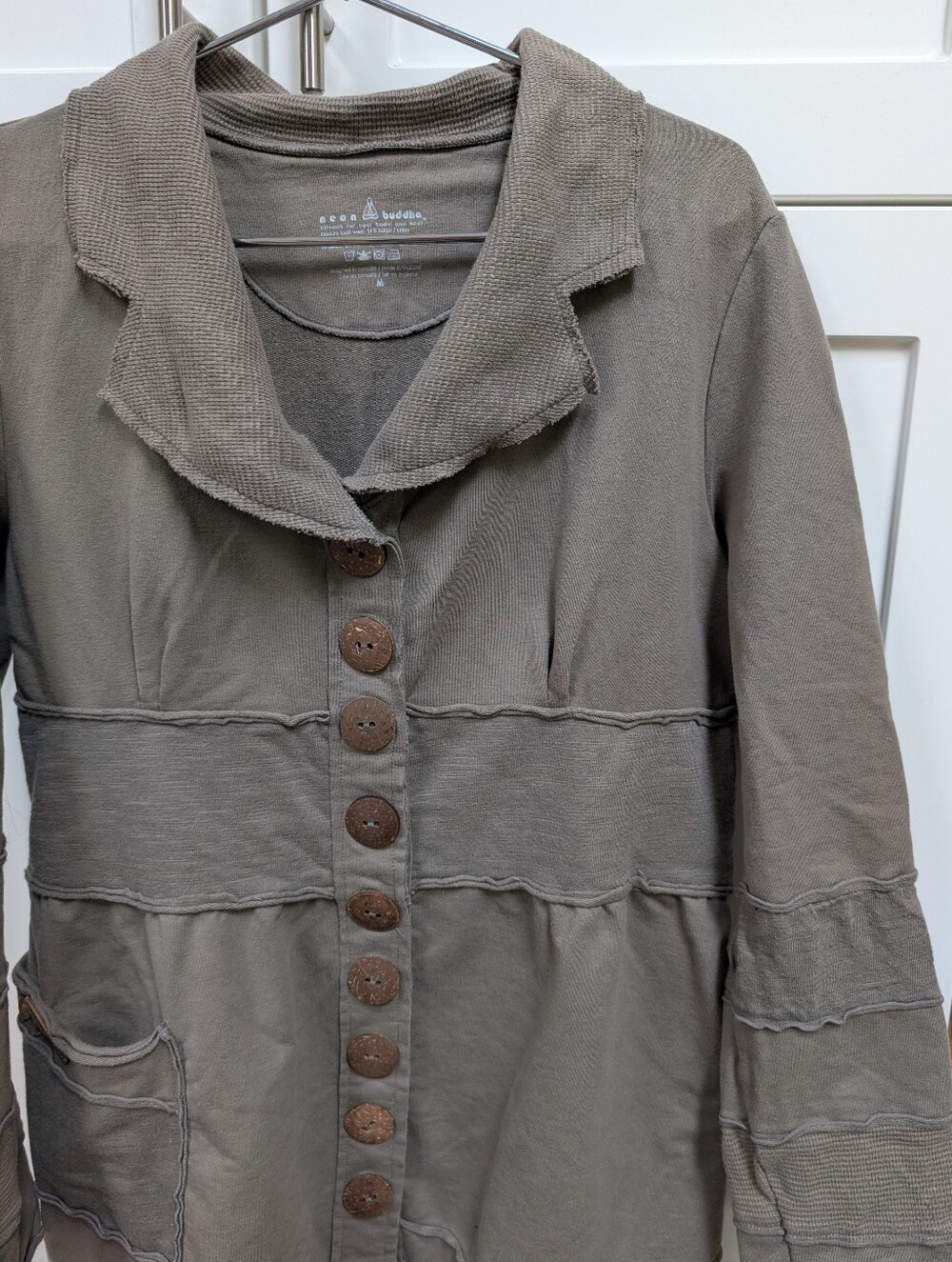 Neon Buddha Button Jacket - Picture 5 of 9
